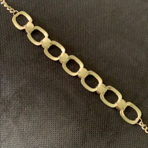 Gold necklace/choker never worn